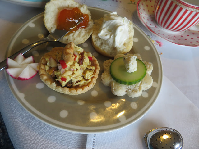 Coronation Chicken Salad Tarts