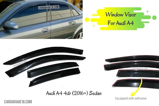 Window Visor For Audi A4 4dr (2016+) Sedan