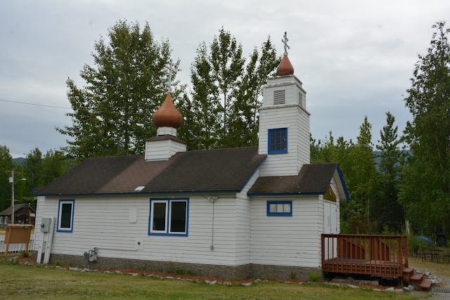 Eklutna cemetery