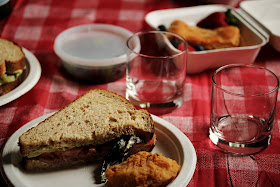 A indoor picnic done right #getaway #picnic