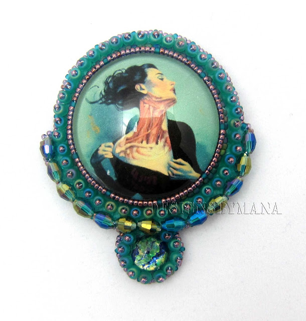 Turquoise Brooch