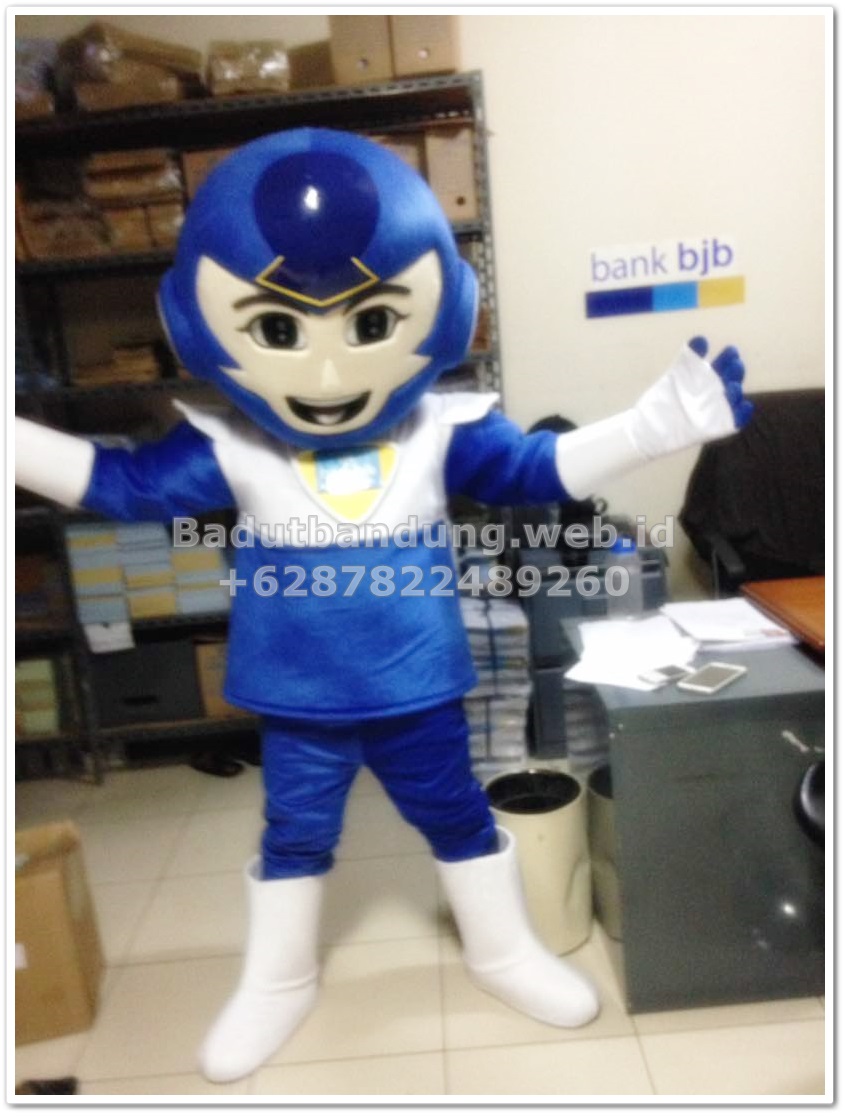  Kostum Badut Maskot Bank BJB Robot 