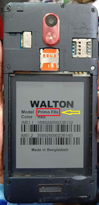 Walton Primo F8s Flash File Firmware MT6580 8.1 Hang Logo & Dead Fix Stock Rom 100% Tested 