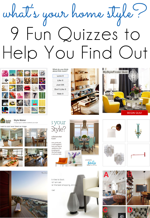  style inspiration 9 Fun Quizzes to Find Your Home Design  