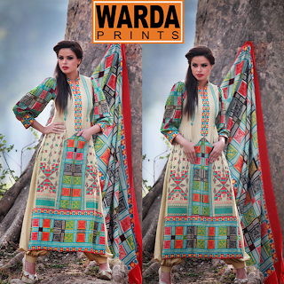 Warda Prints Silk Kurrandy 2014-2015 Winter Vol-2-05