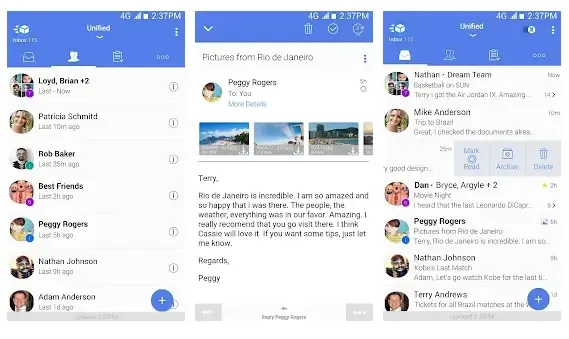 TypeApp Mail  - Aplikasi email android yang ringan dan cepat