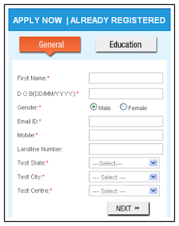 NITAT 2013 Online Form