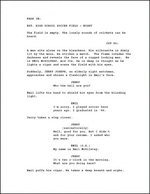  There are alone a few elementary rules to recall when numbering a screenplay page Screenwriting: Page Numbering a Screenplay