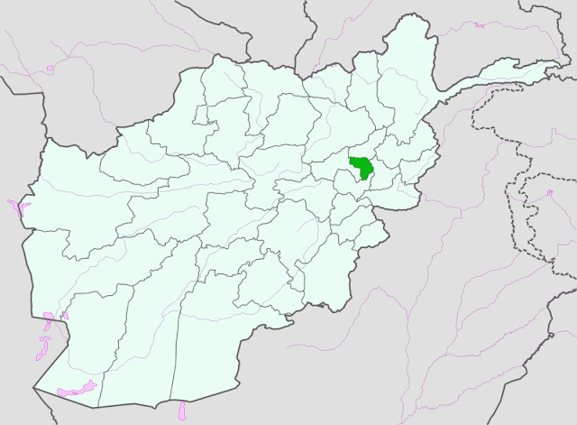 image: Kapisa Map Location