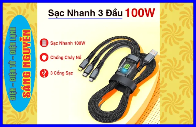 cap sac nhanh 3 dau tu ngat