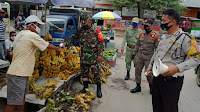 Pasar Gudang Lelang Terapkan Prokes Pada Pengunjung