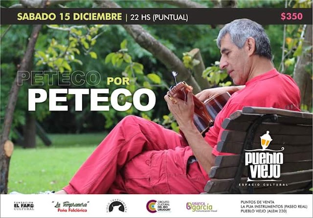 Peteco Carabajal en Concordia! Sábado 15 de Diciembre | 22 Hs.