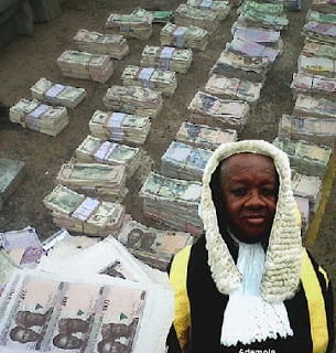 Multiple Bags Loaded With Money Recovered In Justice Ademola's House