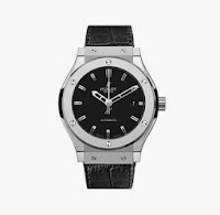 Titanium Watch with sapphire cyrstal glass and leather straps-565-nx-1170-lr