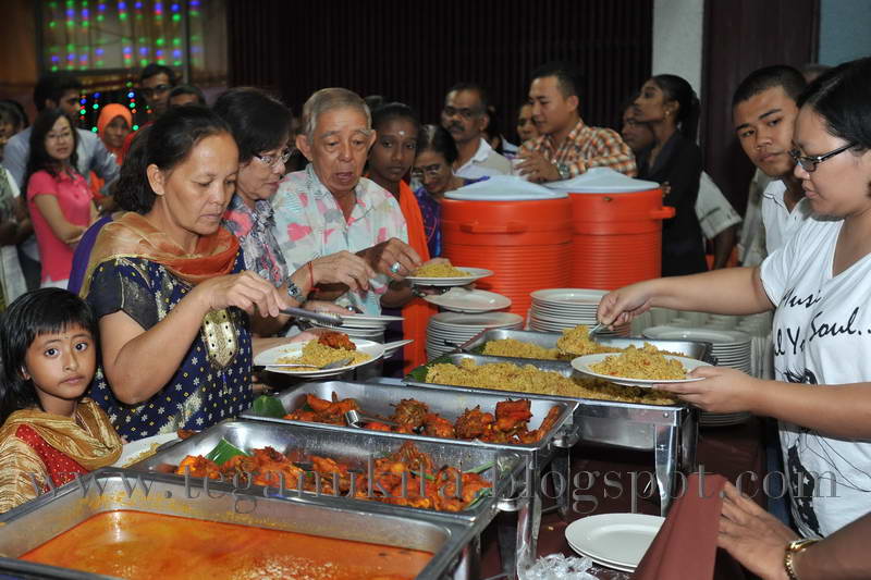 T E G A N U K I TA: Rumah Terbuka Deepavali medan 