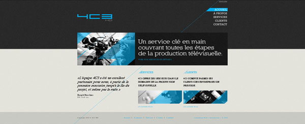 4c3 HD web design