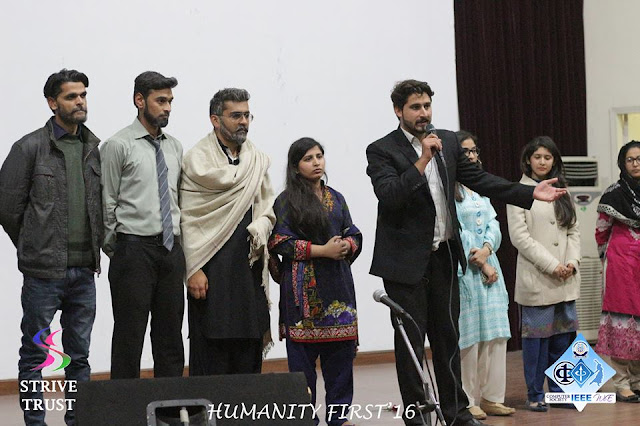 Bahria University Islamabad in collaboration with the STRIVE Trust organized “Humanity’16”