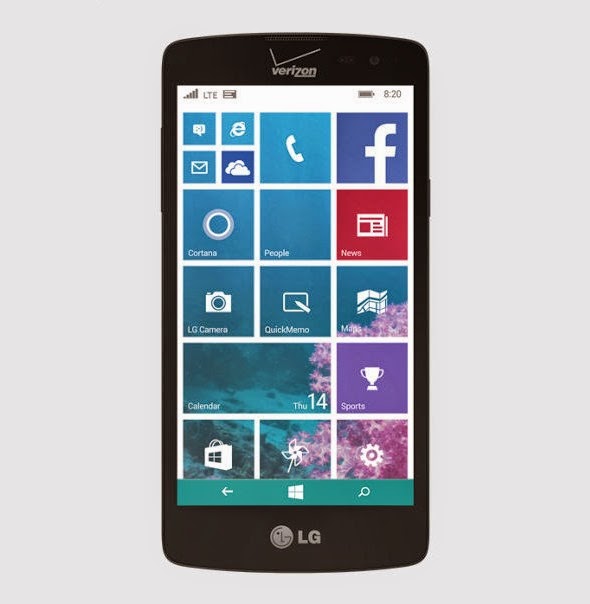 News : LG's new Windows Phone handset is up for preorder from Verizon