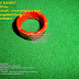 Cincin Ring Kaca Besar Warna Orange Motif Bunga 1 by: Jember Handicraft Kerajinan Khas Jember