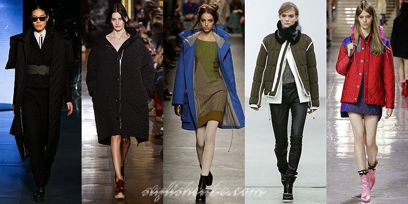 Winter 2014 - 2015 Women's Coats Fashion Trends