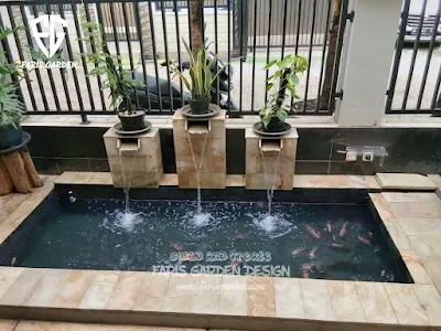 Tukang Kolam Ikan Koi Minimalis Sidoarjo - Jasa Pembuatan Kolam Minimalis Sidoarjo