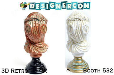 Designer Con 2017 Exclusive Anethesia Vinyl Bust by Doktor A x 3DRetro