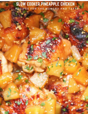 SLOW COOKER PINEAPPLE CHICKEN