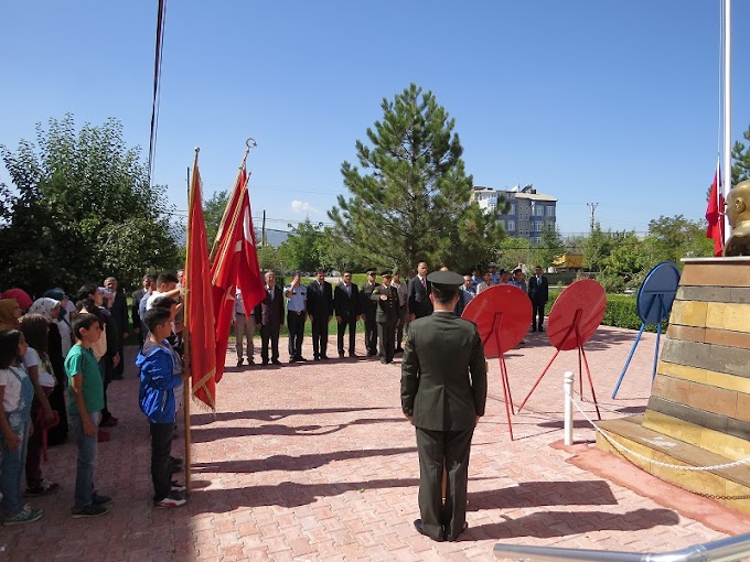 YALIHÜYÜK’TE GAZİLERİMİZİ MİNNETLE ANDIK