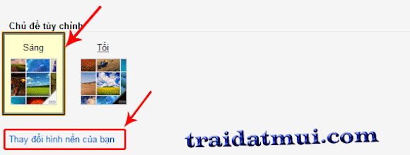 Thay đổi hình nền Gmail thành hình nền bạn thích