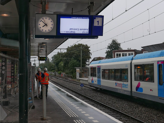 Werkzaamheden station Velperpoort, augustus 2020