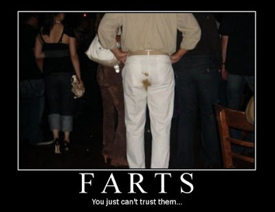 Farts - You just can't trust them...