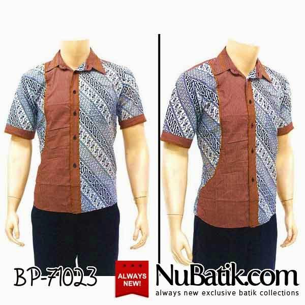 Jual Baju  Batik  Pria Modern Kemeja Batik  Gaul  Model  
