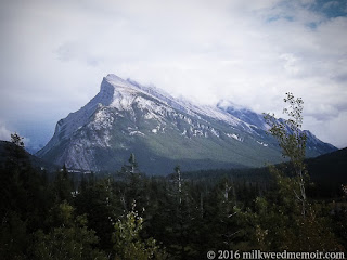 Mount Rundle as seen from the Trans-Canadian Highway