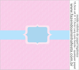 Pink and Light Blue: Free Printable Candy Bar Labels.