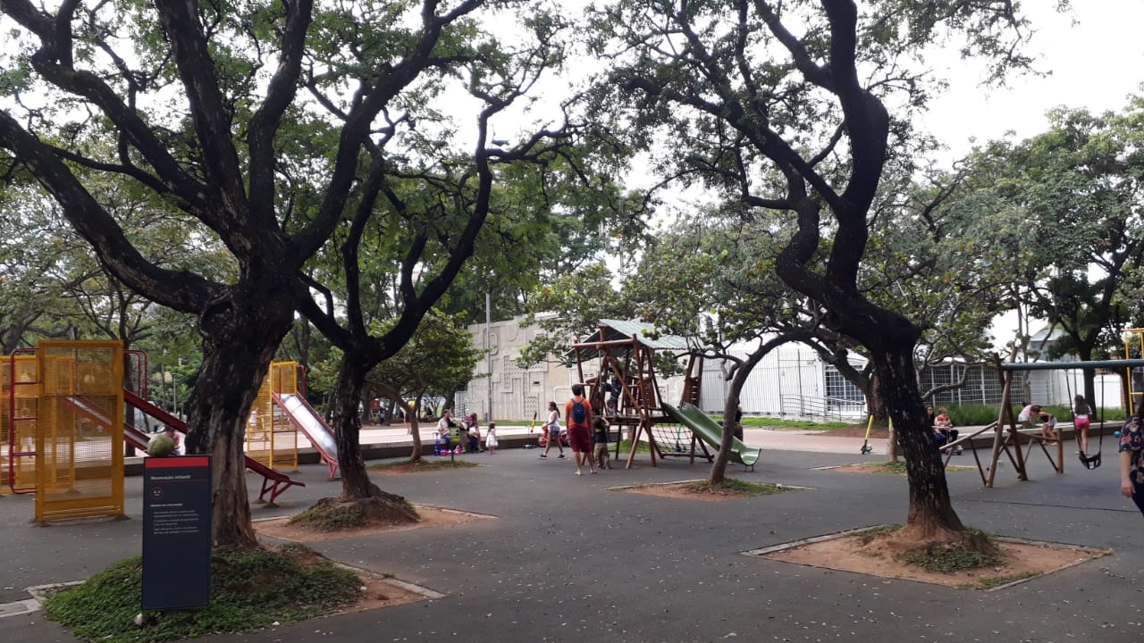 Praças em Belo Horizonte - piquenique ou com Parquinho