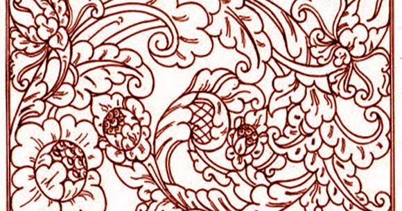  Sketsa  Gambar  Motif Batik  Sederhana Batik  Indonesia