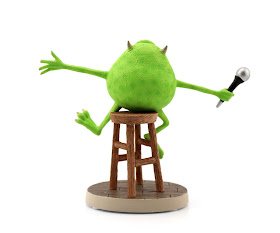 Monsters Inc Mike Wazowski Figurine by Precious Moments Disney Showcase Collection