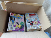 A boxful of Archie Comics