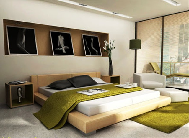 Contoh Desain Kamar Tidur Minimalis Modern