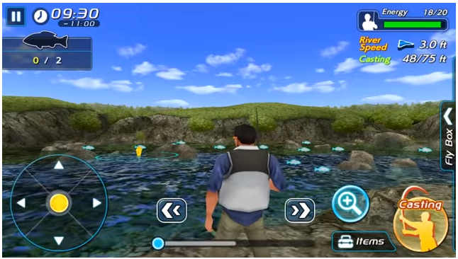 Game Memancing Fly Fishing 3D II Mod apk v1.0.7 (Unlimited ...