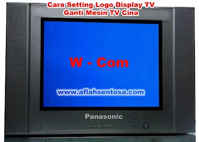 Cara Setting Logo Display TV