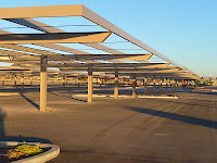 Covered Parking Under Construction