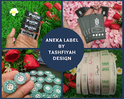 LABEL BAJU (Bordir), (Katun), (Hangtag), (Kancing)