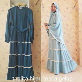 hijau tosca gelap