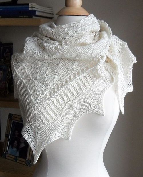 Mirabelle Texture Sampler Shawl - Free Pattern 