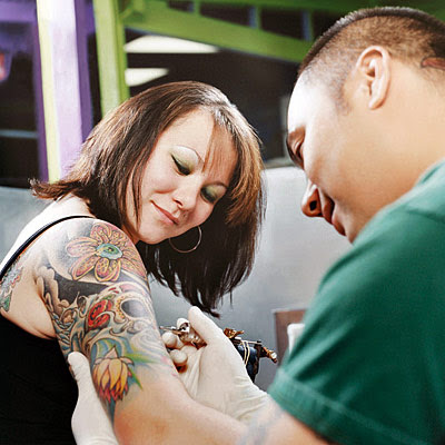 The greatest thing about being a tattoo artist 