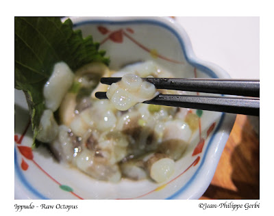 Image of the Baby octopus at Ippudo ramen in the East Village, NYC, New York