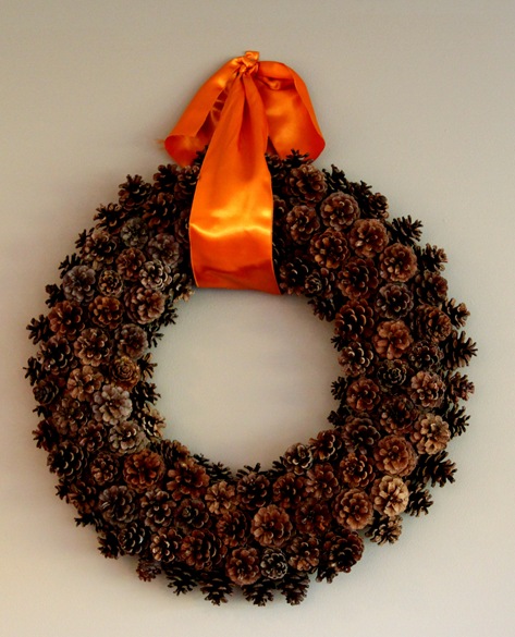 pine cone wreath