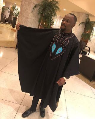 Photos;Celebrities embrace #AgbadaChallenge for Ay Comedian's new Movie #MerryMen Premiere