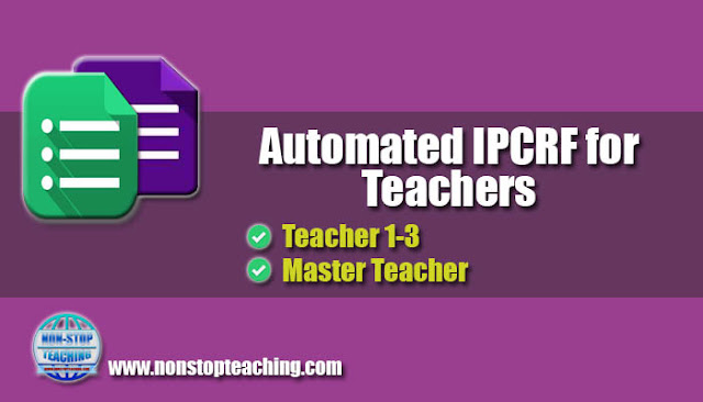 Automated IPCRF for Teachers